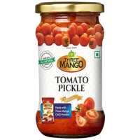 Three mango tomato pickle
